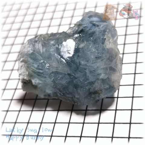 ◆ 秘蔵品 宝石質 特殊希少カラー ブルーフローライト 欠片 結晶 蛍石 原石 No.5095