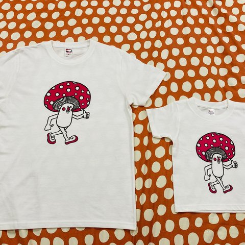 親子Tシャツ◆きのこ(15)