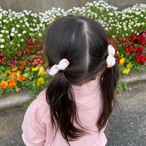 入園準備！ヘアゴム