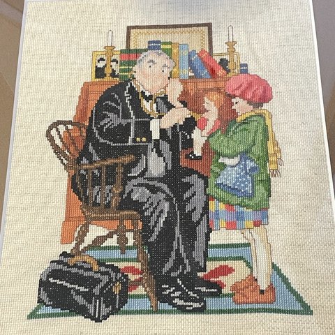 Norman Rockwell（ノーマン・ロックウェル） 画家 美術 芸術 絵画 芸術作品 クロスステッチ刺しゅう