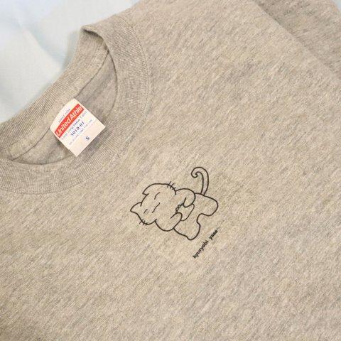 関西弁のネコ長袖Ｔシャツ（給料日やあ）