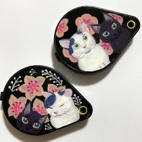 B様【ご購入用】専用ページ 猫の似顔絵拡大鏡①② ルーペ