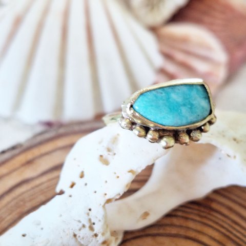 【11～12号】chrysocolla ring