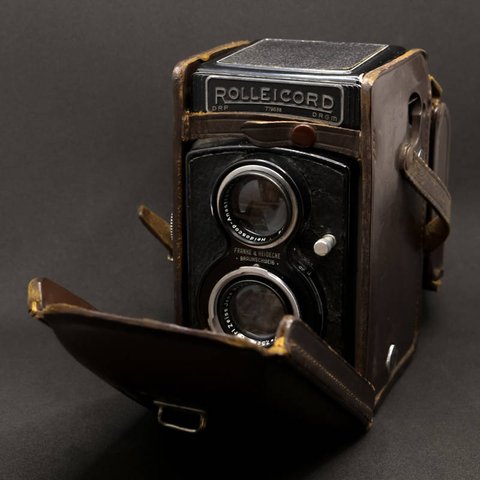 ROLLEICORD / COMPUR / FRANKE&HEIDECKE / ローライコード / 二眼レフ / フィルムカメラ / ヴィンテージ / ケース付き