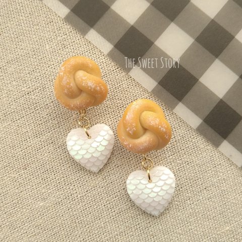 【NEW！】焼きたてふっくらクノートパン！！♡イヤリングorピアス