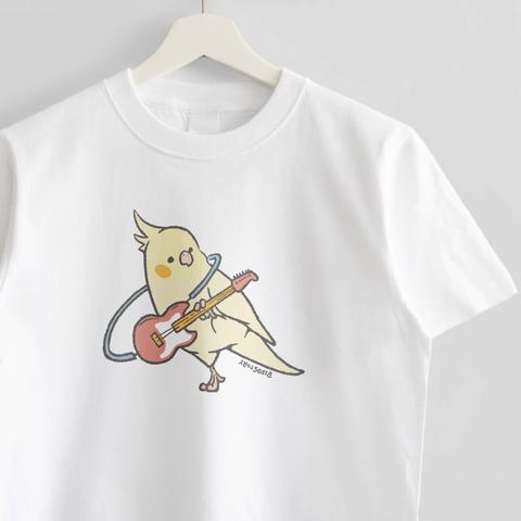 Tシャツ（ENJOY MUSIC / ギタリスト / オカメインコ / ルチノー / B）