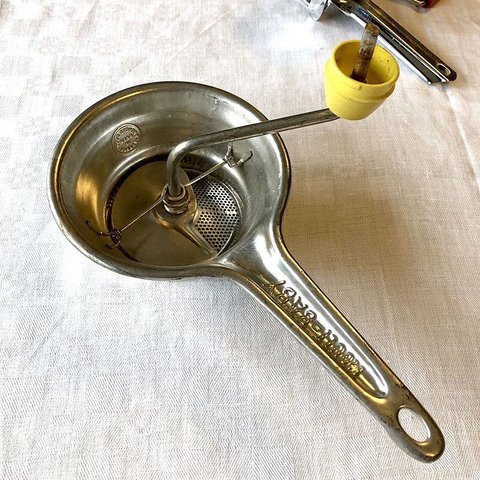 うらごし器　MOULI フードミンサー　グレーター　フランスキッチン　道具　ブロカント