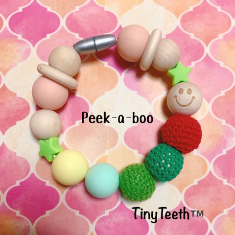 Tiny Teeth™️歯固めジュエリー【あおむし】