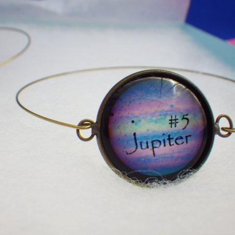 (Ver.1) 太陽系バングル 20mmタイプ　#5木星　Jupiter