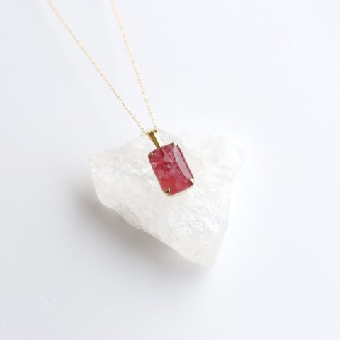 gemstone jewelry  ロードナイトのネックレス