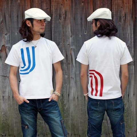  【JIKUU BY SLC】 コットン/メンズTシャツ『3J-フランス』