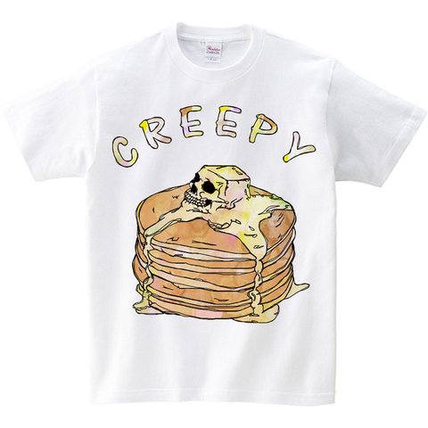[キッズTシャツ] Creepy pancake