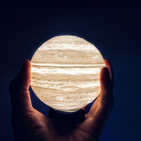 3D Jupiter Light｜木星ライト - 成功と発展の星 -【送料350円♪】