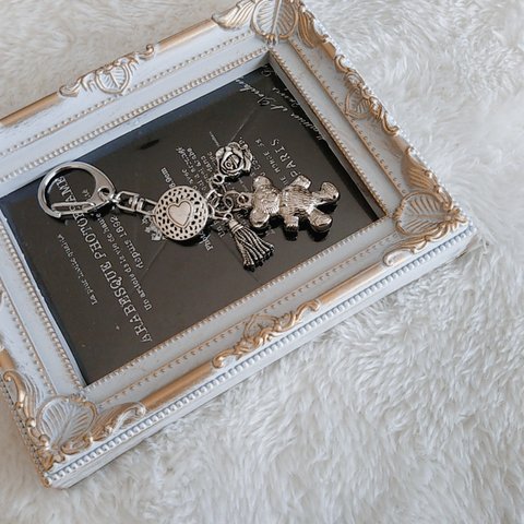 silver Keychain ♡