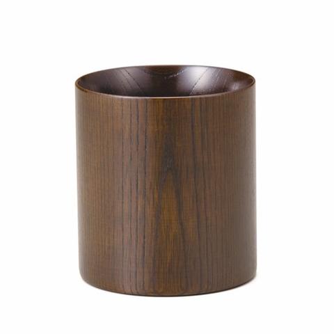 木目の美しい欅の漆塗マグカップです。 Keyaki Mug　Cup　ブラウン　SX-0598