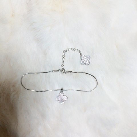 ジルコニアflower✾anklet