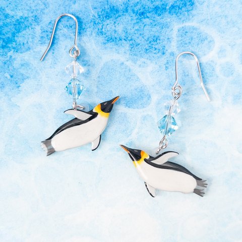 コウテイペンギン＊ピアス/イヤリング