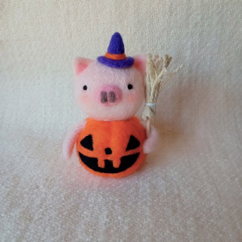 ハロウィンだから〜かぼちゃになったぶたちゃん