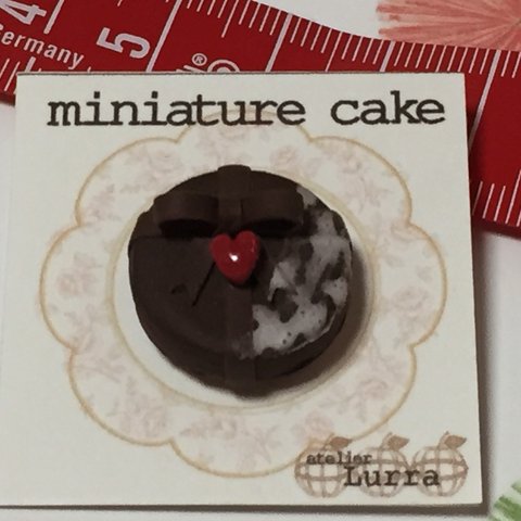 ミニチュア＊チョコレートケーキ