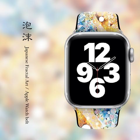 泡沫 - 和風 Apple Watch ベルト