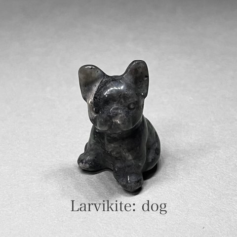 larvikite：dog / ラルビカイト：犬