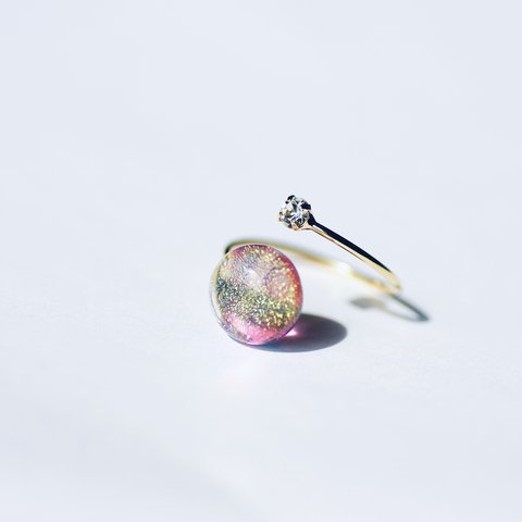 glass venus ring #8