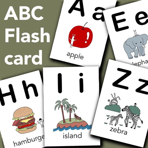ABC Flash cards
