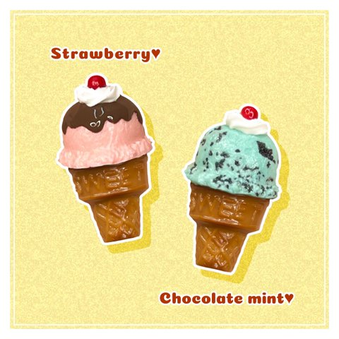 コーンアイス🍦マグネットセット