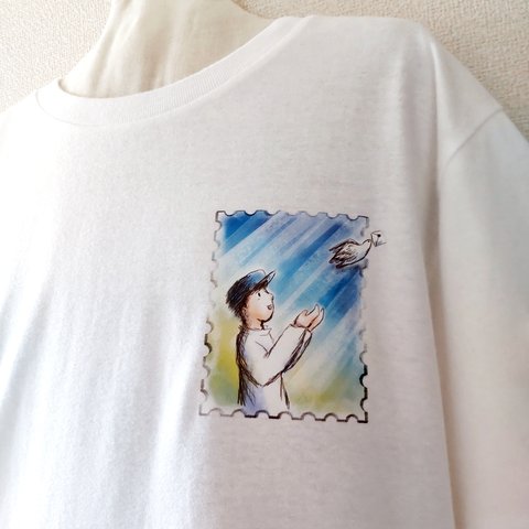 【即納】「little wings -きぼう-」Tシャツ