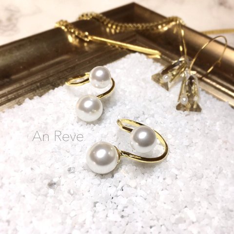 ◇ pearl twist ring ◇