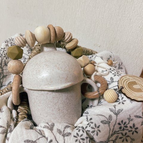 ⭐︎イニシャル可⭐︎ マグホルダー　handmade 色変更可、ギフト可