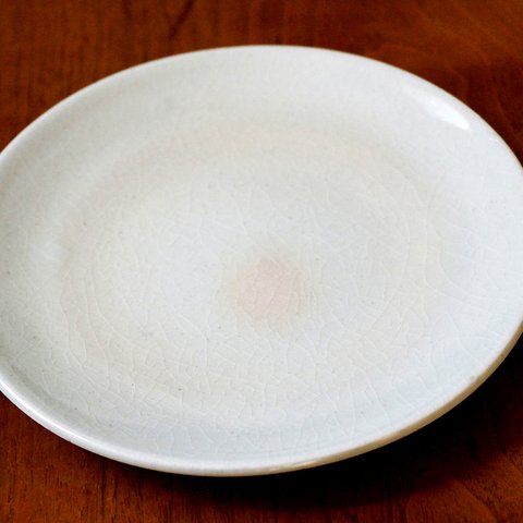 白氷烈（しろひょうれつ）中皿　Plate_M_02