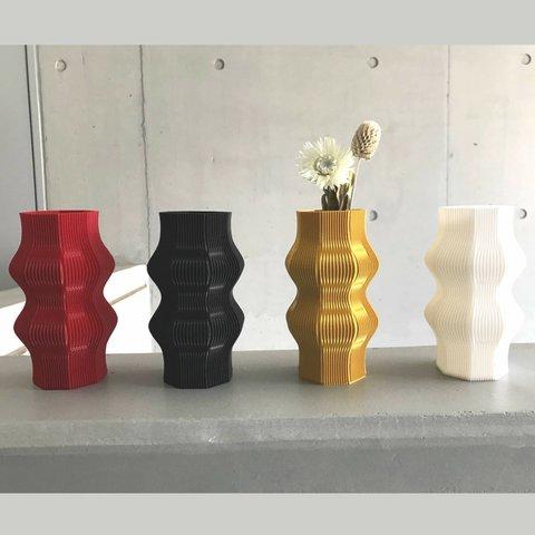 フラワーベース「Lantern」・花瓶アート・ガラスベースシリンダー付属