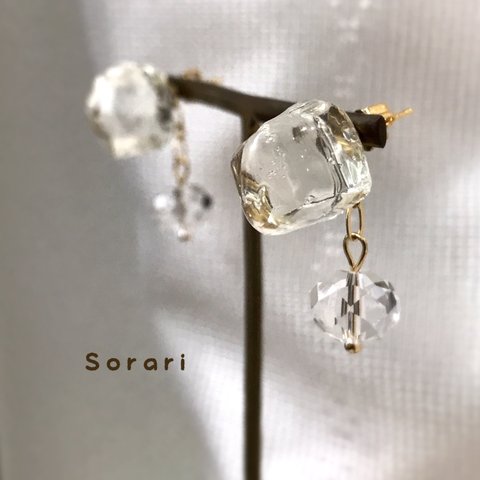 【再販】iceレジンアクセサリー ＊ ピアス&イヤリング