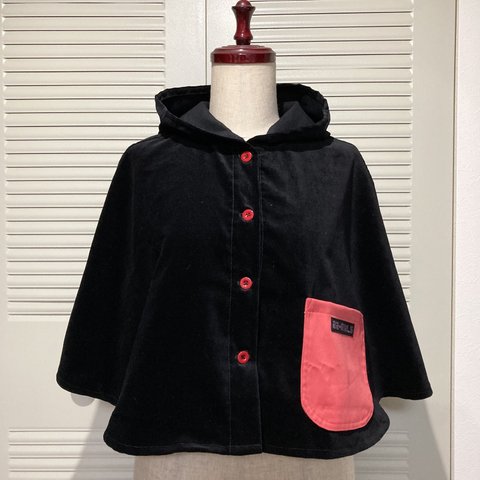 【▼SALE!!!▼】DOKU-RINGO PONCHO ▶︎ポンチョ・ケープ