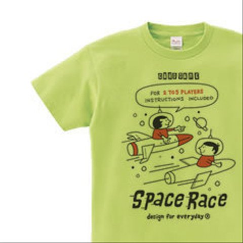 SPACE　BOY & GIRL   WM～WL•S～XL Tシャツ【受注生産品】