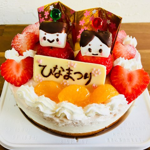 ひな祭りケーキ