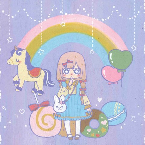 ゆめかわいい<イラスト原画>