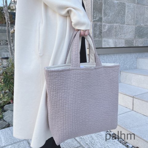 palhm さんのヌビの通勤サブバッグ（サイズアップデザイン）