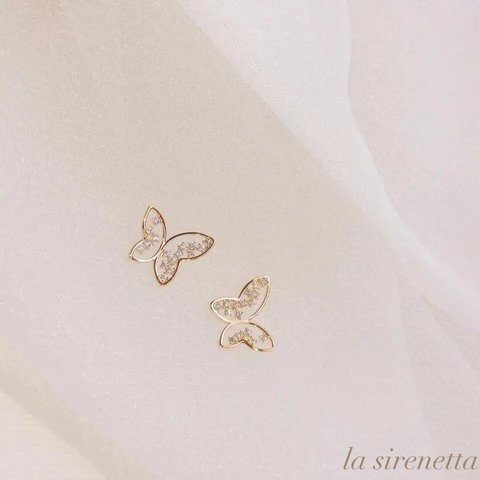 受注製作 ＊ twice butterfly pierce