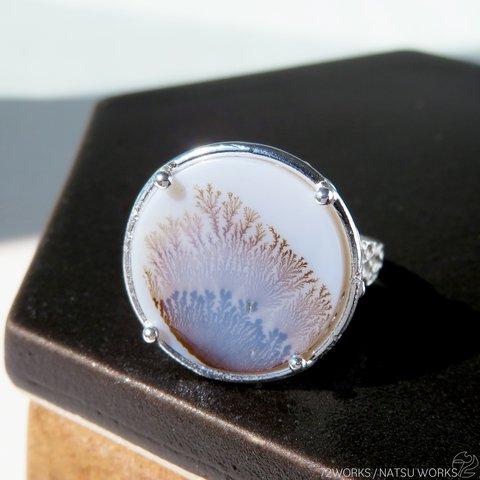 デンドリティック アゲート リング / Dendritic Agate Ring a6