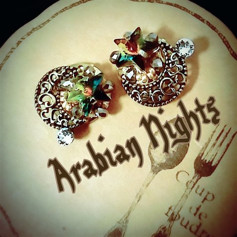  SWAROVSKI  ✡ Arabian Nights ✡ ピアス