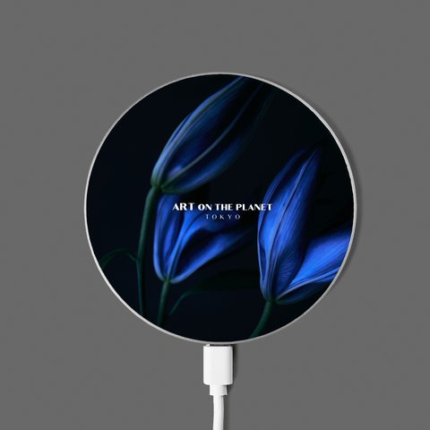 Mobile Battery #067 <blue lily>