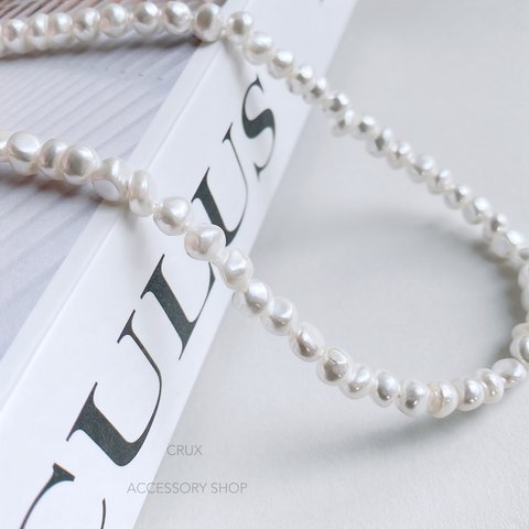 [14kgf]N29 baroque pearl necklace 