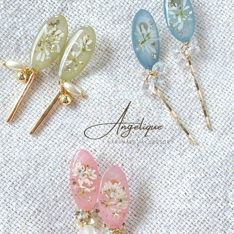 ユーフォルビア♡*レジンピアス