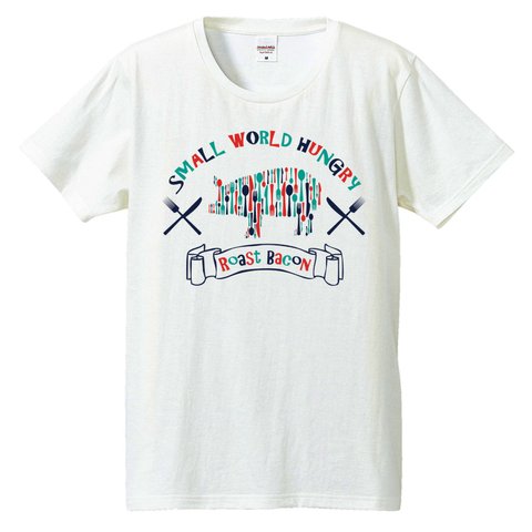 [Tシャツ] Small World Hungry