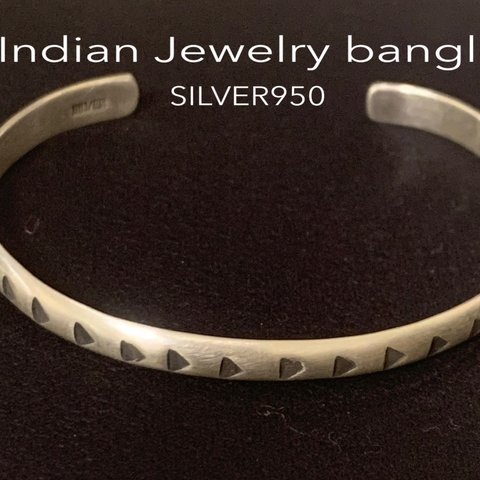 Indian Jewelry bangle SILVER950