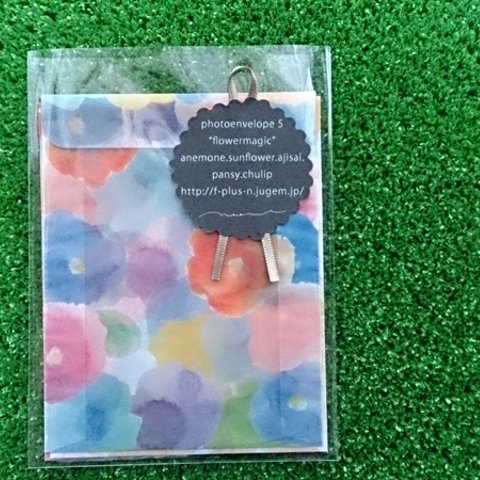 photo envelope【 flowermagic 】