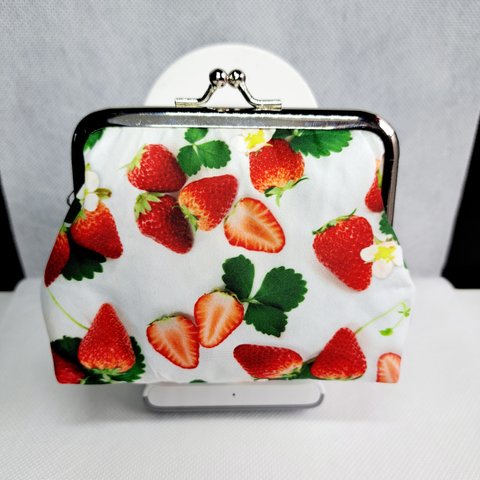 ポップなストロベリー🍓がま口