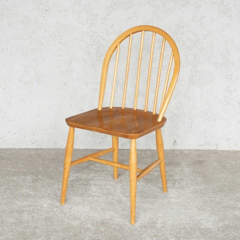 英国【ERCOL アーコール】エルム 6本スポーク フープバックチェア 139 /Windsor ウインザー1960年代 /B-15  2000017519166